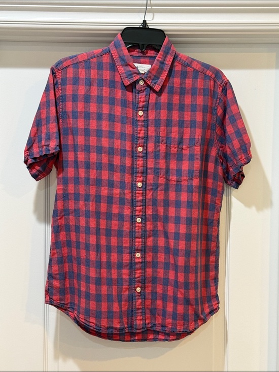 GAP Other - Men's GAP Standard Fit Linen Blend Short Sleeve Shirt